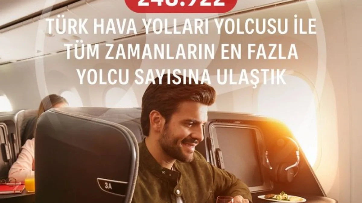 THY Ağustos'a Rekorlarla Başladı: Yolcu ve Sefer Sayılarında Zirve