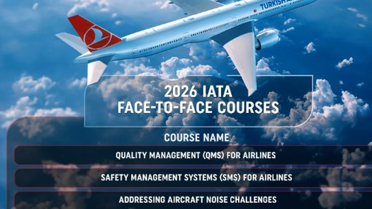 THY Havacılık Akademisi, IATA Eğitimleriyle Küresel Standartları Yükseltiyor