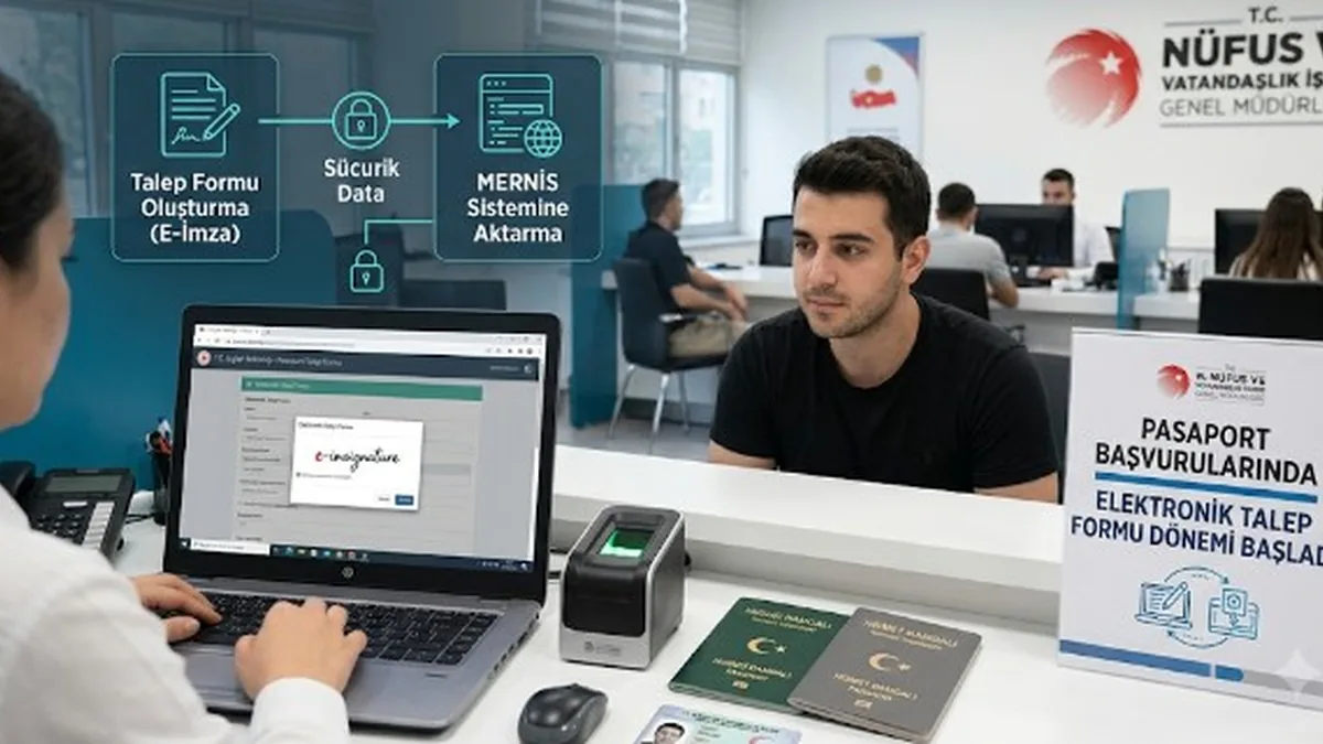 Yeşil ve Gri Pasaport Başvurularında Dijital Dönem Başladı