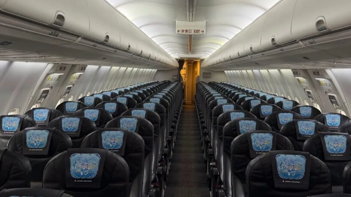 JAL, Tokyo DisneySea'nin 25. Yılını Özel Temalı Boeing 737 ile Kutluyor