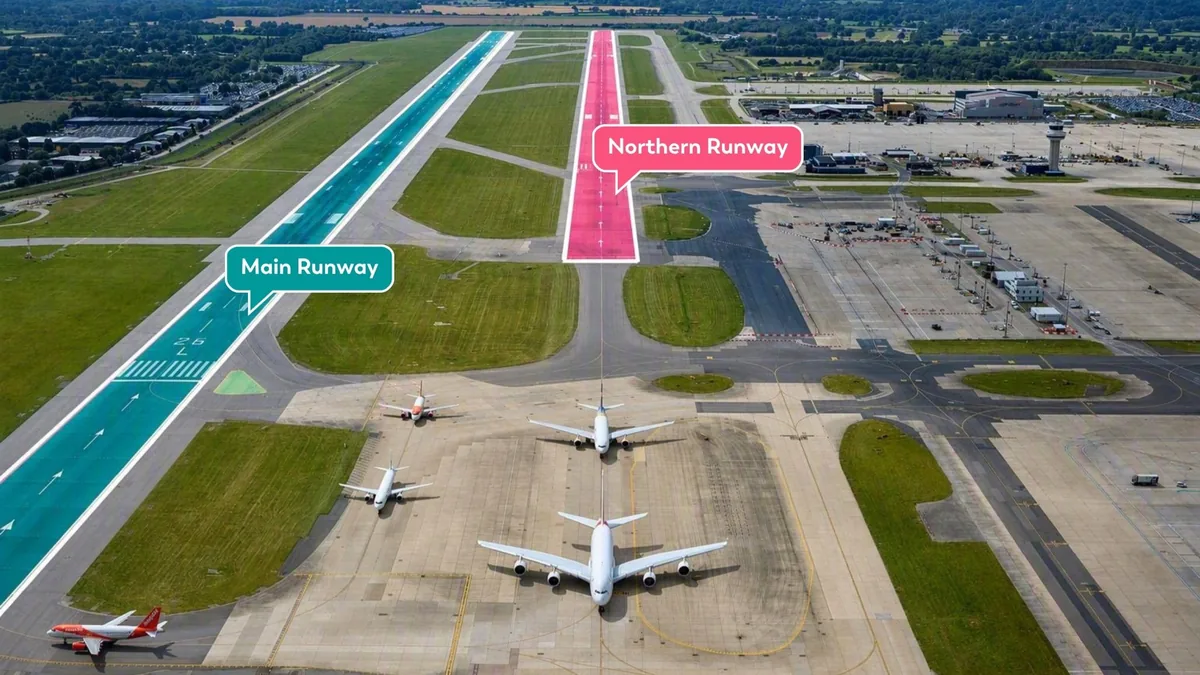 Gatwick Havalimanı İkinci Pist Projesine Yargıdan Onay