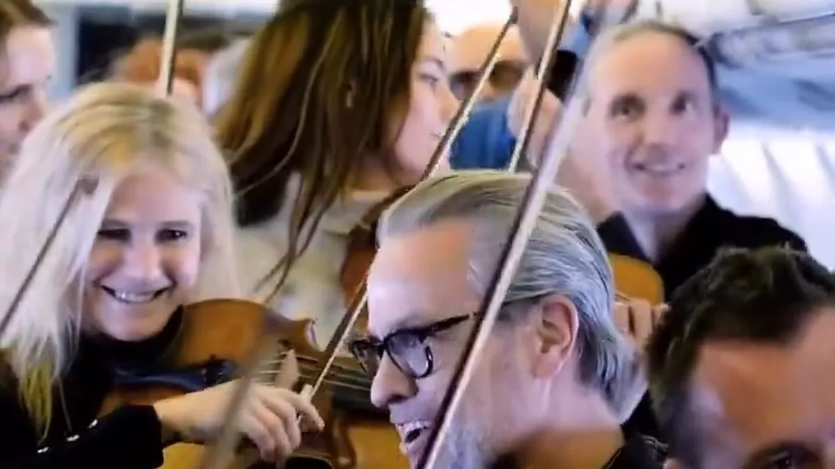 Monte-Carlo Filarmoni Orkestrası'ndan Uçuşta Unutulmaz Bir Müzik Dinletisi