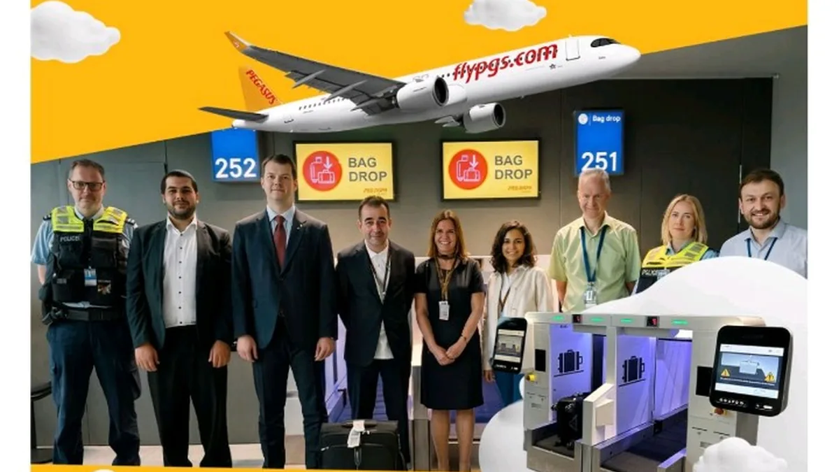 Pegasus, Düsseldorf'ta Self-Servis Bagaj Dönemini Başlattı
