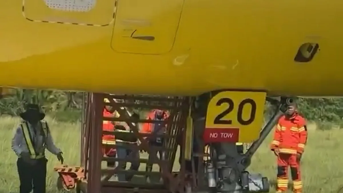Cebu Pacific A321neo Butuan'da Pistten Çıktı: Burun İniş Takımı Çim Alana Girdi
