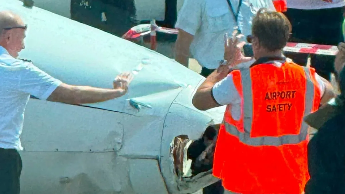Milano Linate'de Özel Jete Yer Hizmetleri Aracı Çarptı: Operasyonlar Aksadı