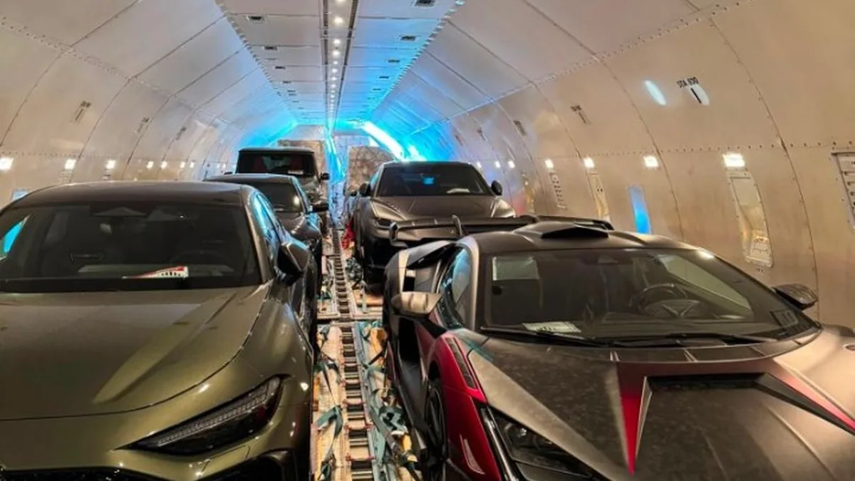 Turkish Cargo, Frankfurt'tan Premium Otomobilleri Boeing 777F ile Taşıdı