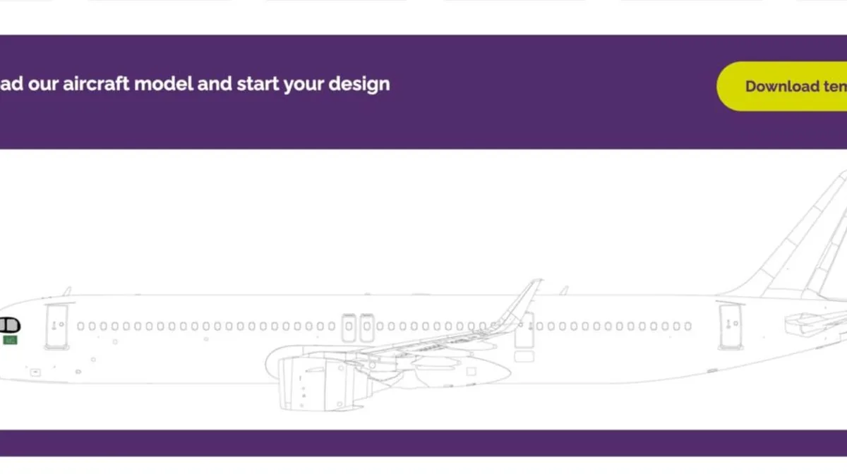 flyadeal 50. Uçağı İçin Özgün Livery Tasarım Yarışması Başlattı
