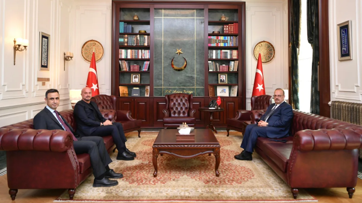 DHMİ Üst Yönetiminden Vali Canbolat'a Nezaket Ziyareti