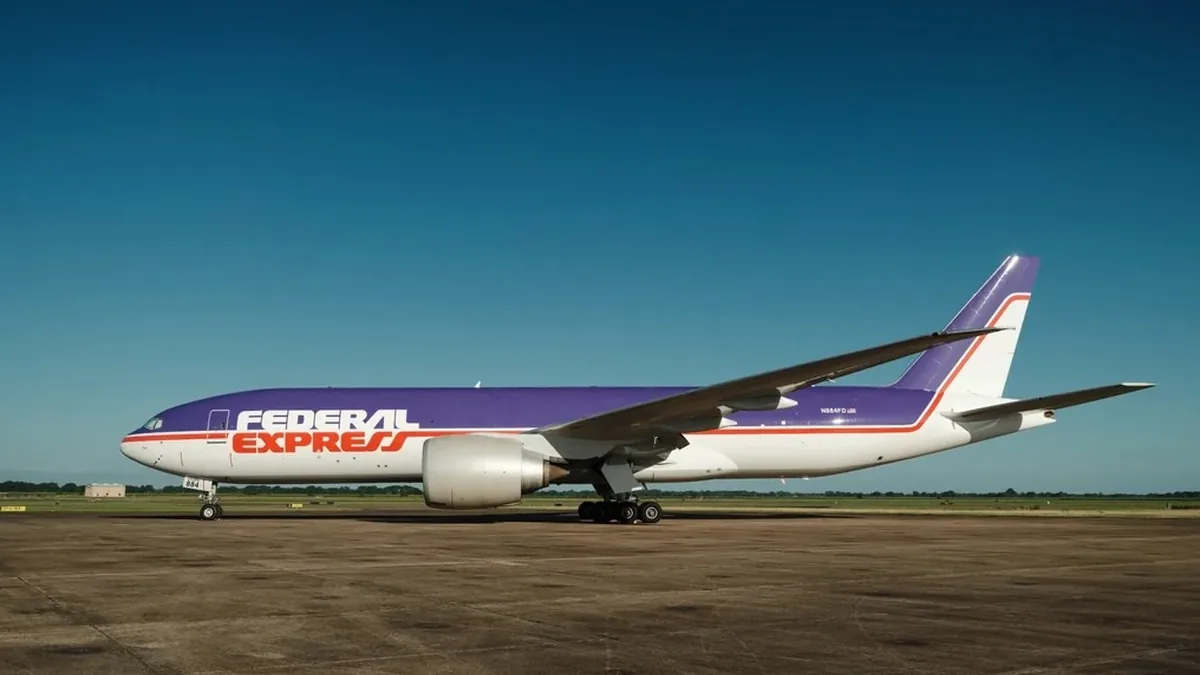 FedEx'ten Kurucu Fred Smith'e Çifte Vefa: Retro 777F ve Yeniden Adlandırılan Havalimanı