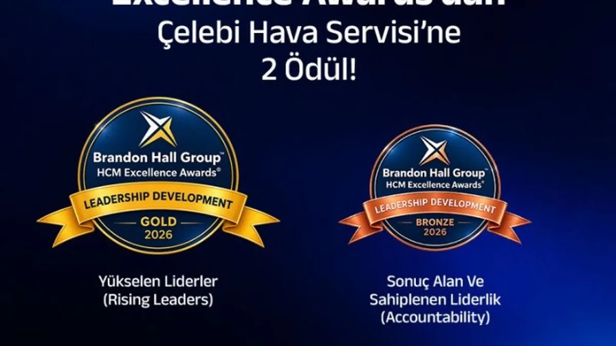 Çelebi Hava Servisi'ne Liderlik Gelişiminde İki Uluslararası Ödül