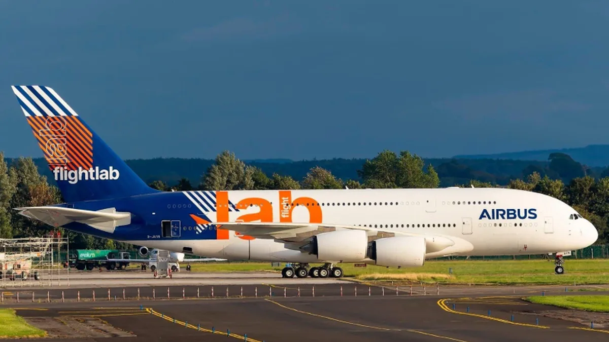 Airbus'ın 100. A380'i Flightlab İçin Yeniden Görevlendirildi