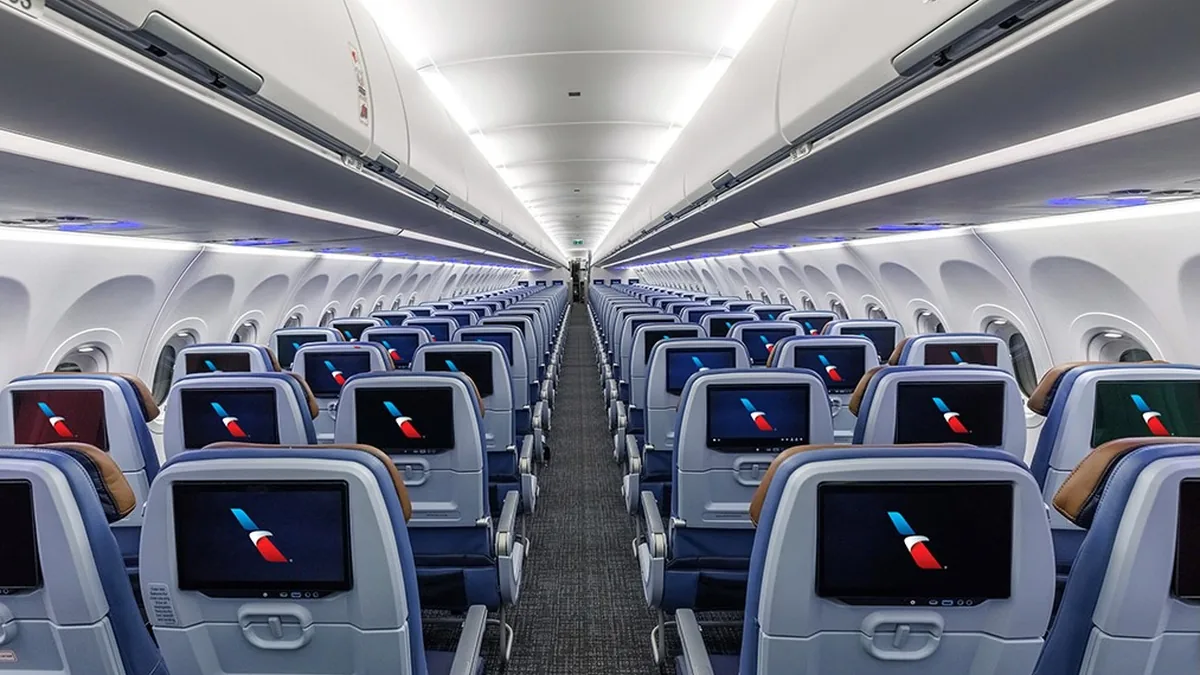 American Airlines Dar Gövde Filosunda Koltuk Arkası Ekranlara Dönüyor