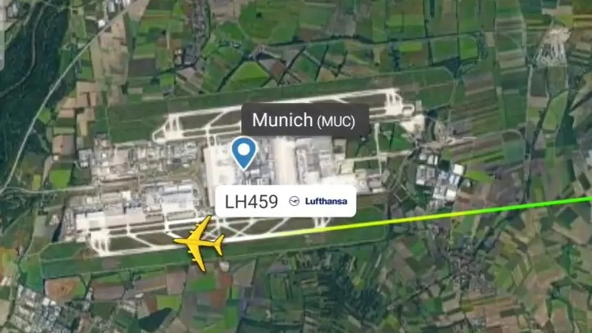 Lufthansa A380 Münih'te Pist Eşiği Öncesi Yere Temas Etti