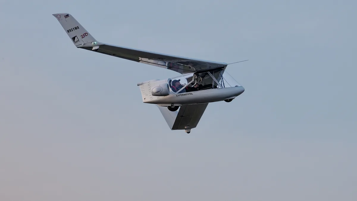 Whisper Aero'dan Ultra-Sessiz Elektrikli İticilerle İlk İnsanlı Uçuş