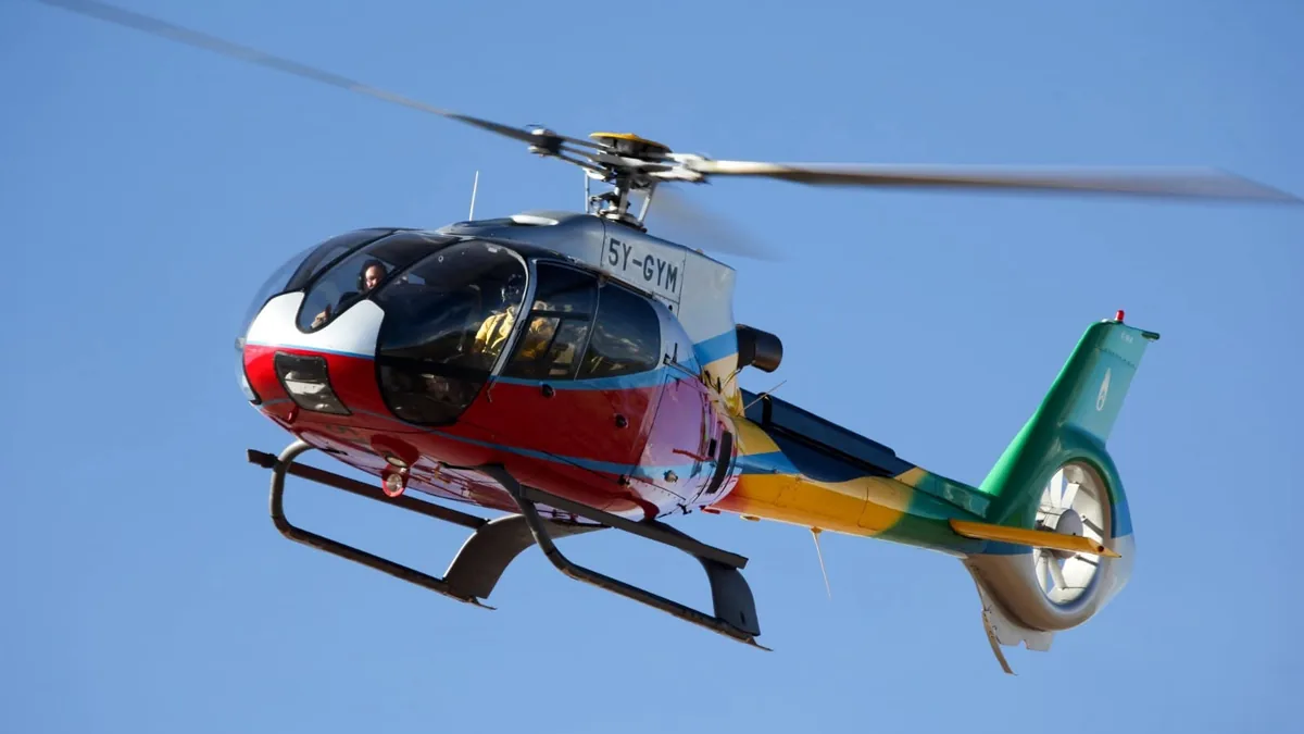 Kenya'da Turist Helikopteri Kazası: Yedi Kişi Hayatını Kaybetti
