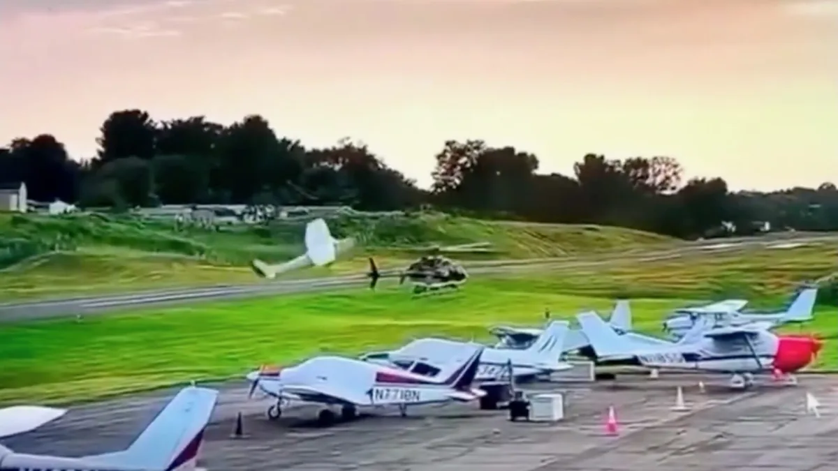 Pennsylvania'da Cessna ile Polis Helikopteri Çarpıştı: Bir Pilot Hayatını Kaybetti