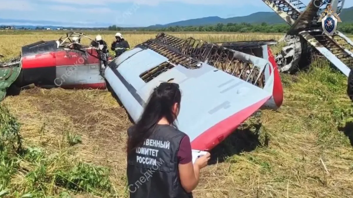 Sahalin'de An-3T Uçağı Acil İniş Yaptı: 8 Kişi Kurtuldu