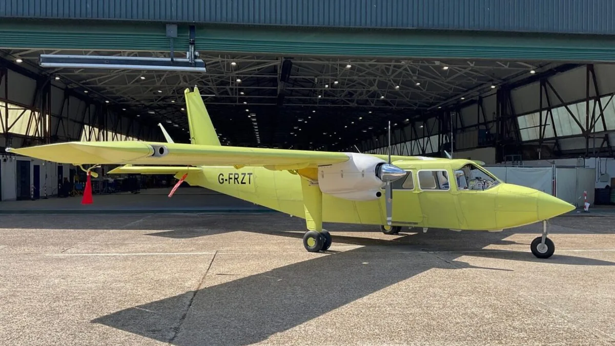 Britten-Norman Islander Üretimi İngiltere'ye Döndü: İlk Uçak Testte