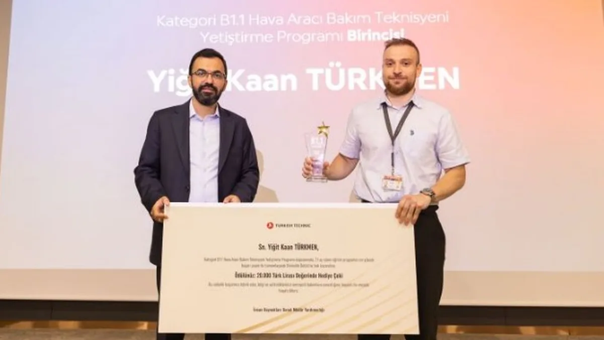 Turkish Technic'ten 48 Yeni Hava Aracı Bakım Teknisyeni Mezun Oldu