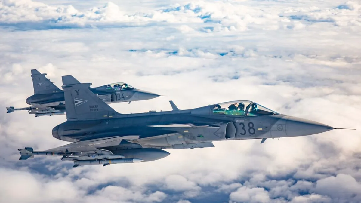 Macaristan'da Çalınan Cessna Nükleer Santrale Yaklaşırken Gripen'lar Havalandı