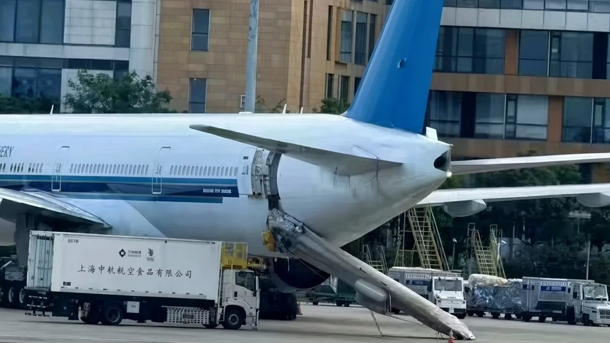 Şanghay'da China Southern 777'de Acil Kaydırak Açıldı: Soruşturma Başlatıldı