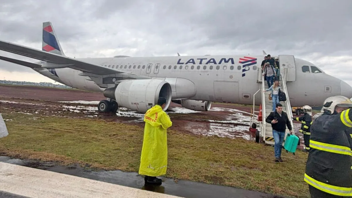 LATAM A320 Brezilya'da Pistten Çıktı: Yaralanan Yok
