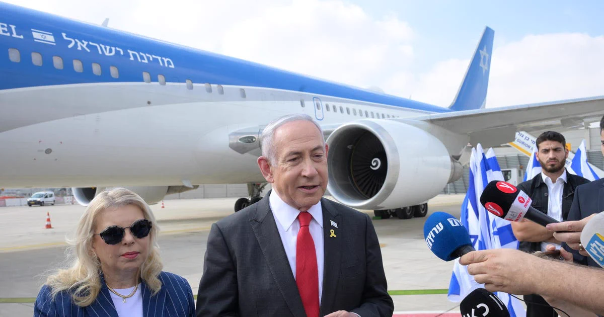 Fransa, Netanyahu'nun Uçağına Hava Sahasını Beşinci Kez Açtı