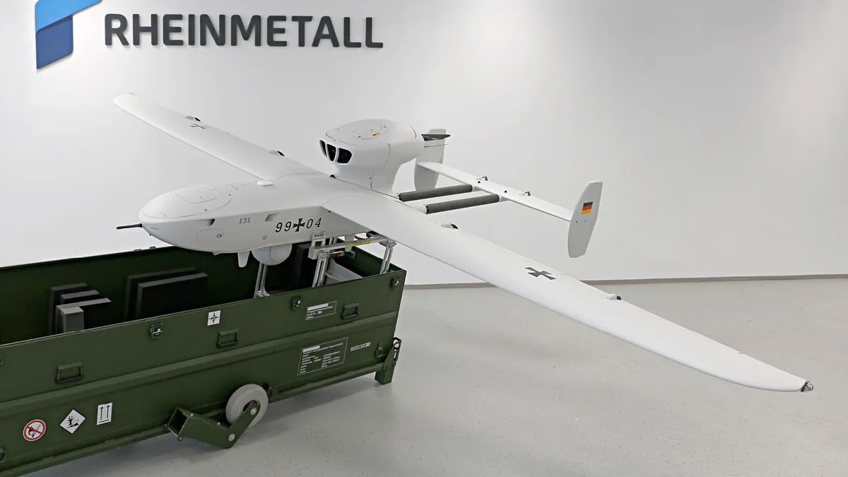 Rheinmetall LUNA NG İHA'sına Alman Ordusu'ndan Geçici Uçuş Onayı