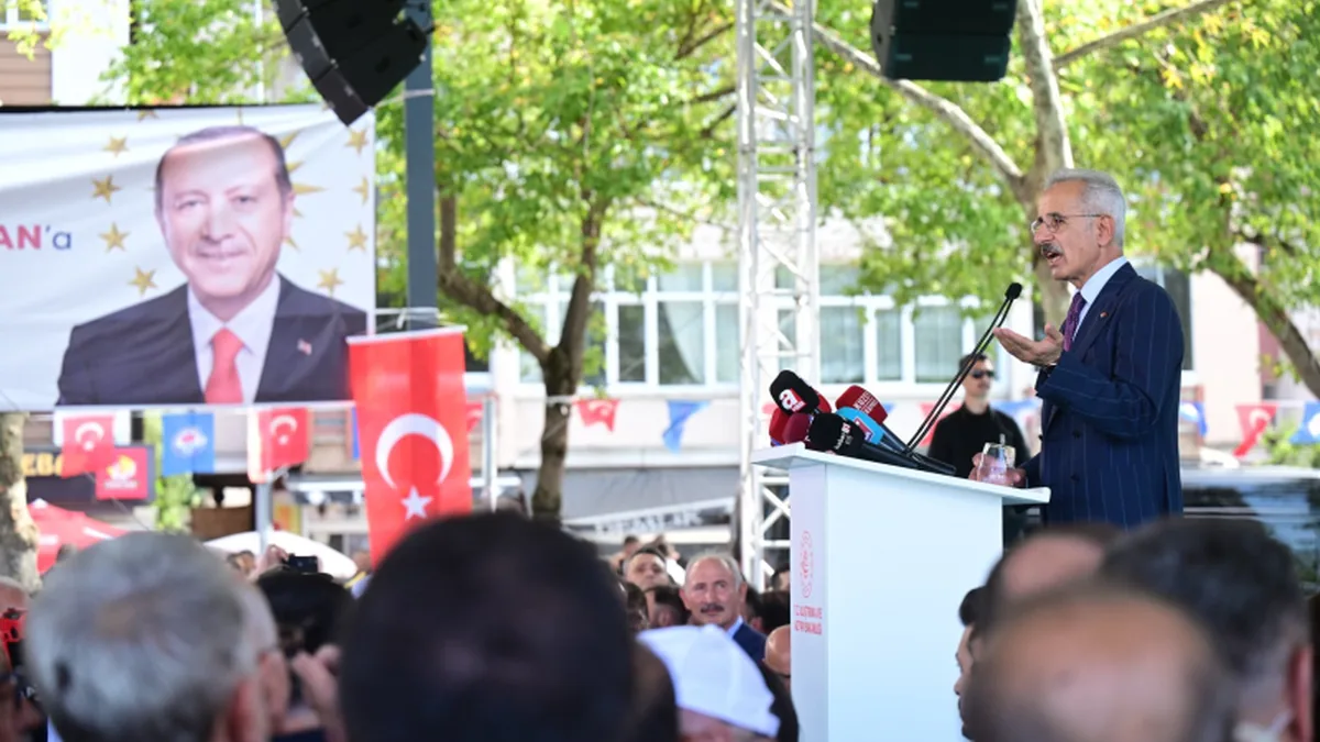 Trabzon Havalimanı Raylı Sistem Hattı Temeli Atıldı