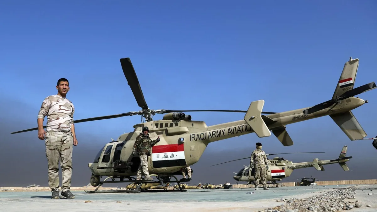 ABD'den Irak'a 800 Milyon Dolarlık Helikopter Satışı Onayı