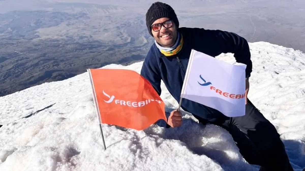 Freebird Mühendisi Ağrı Dağı Zirvesinde: Havacılık Ruhunun Yüksekliği