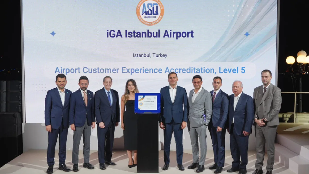 İstanbul Havalimanı, ACI Müşteri Deneyimi Akreditasyonunda Zirvede