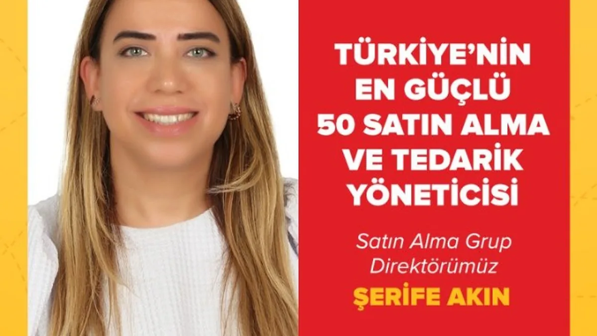 Pegasus'tan Şerife Akın'a Büyük Başarı: En Güçlü Satın Alma Yöneticileri Listesinde 7. Sıra
