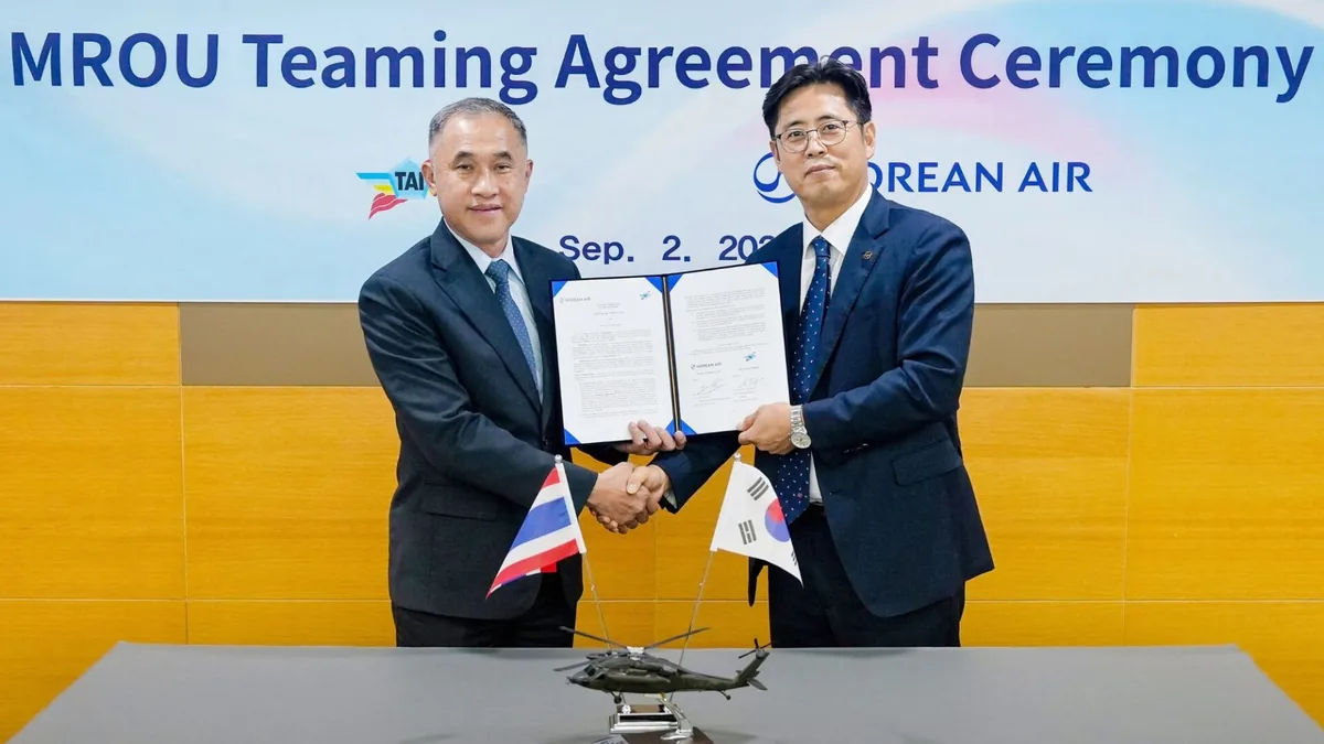 Korean Air ve TAI'den Tayland Askeri Filosu İçin Stratejik MRO Ortaklığı