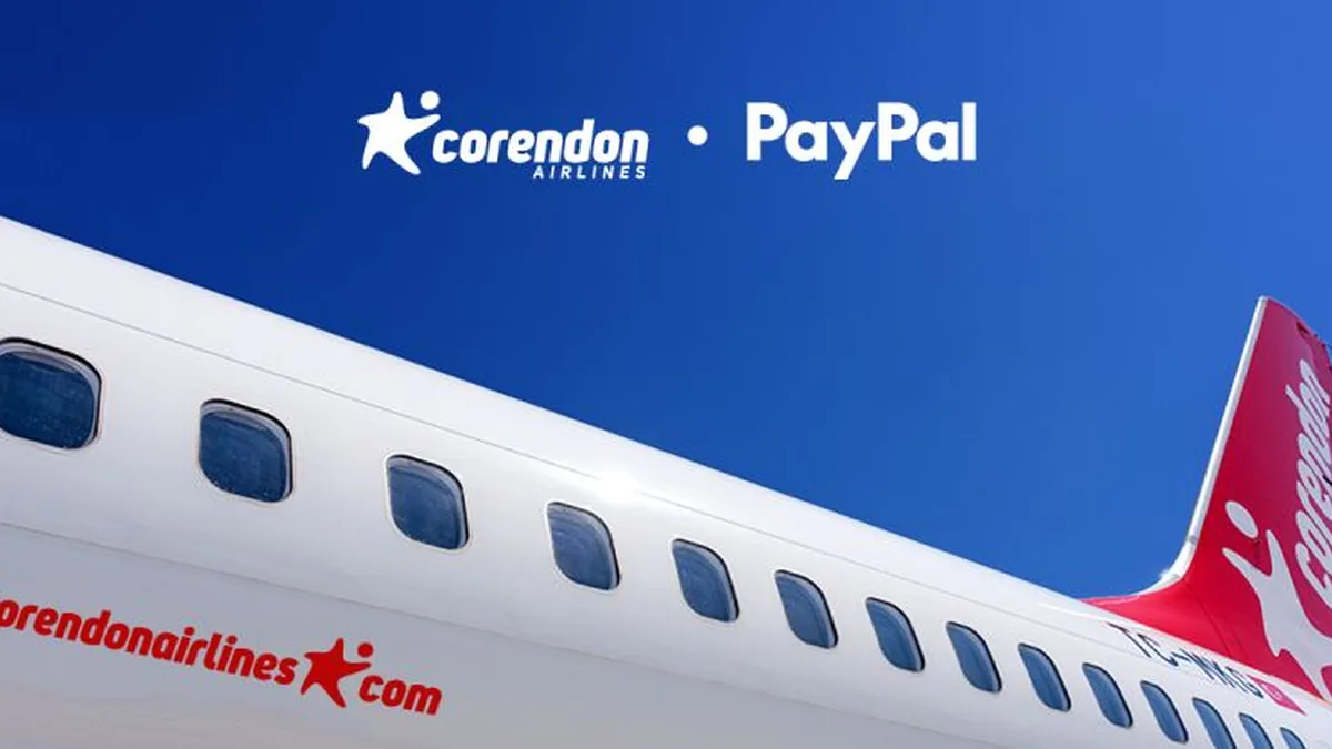 Corendon Airlines'tan Dijital Ödeme Hamlesi: PayPal Entegrasyonu