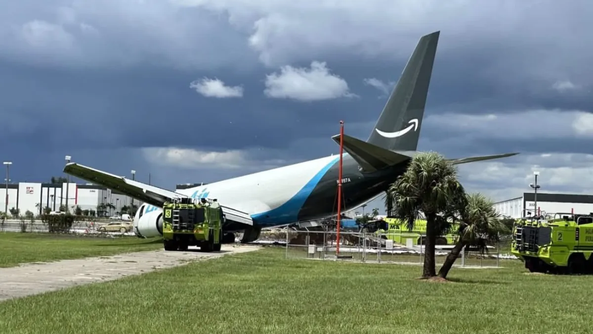 Miami'de Amazon Prime Air Kargo Uçağı Kazası: 5 Can Kaybı