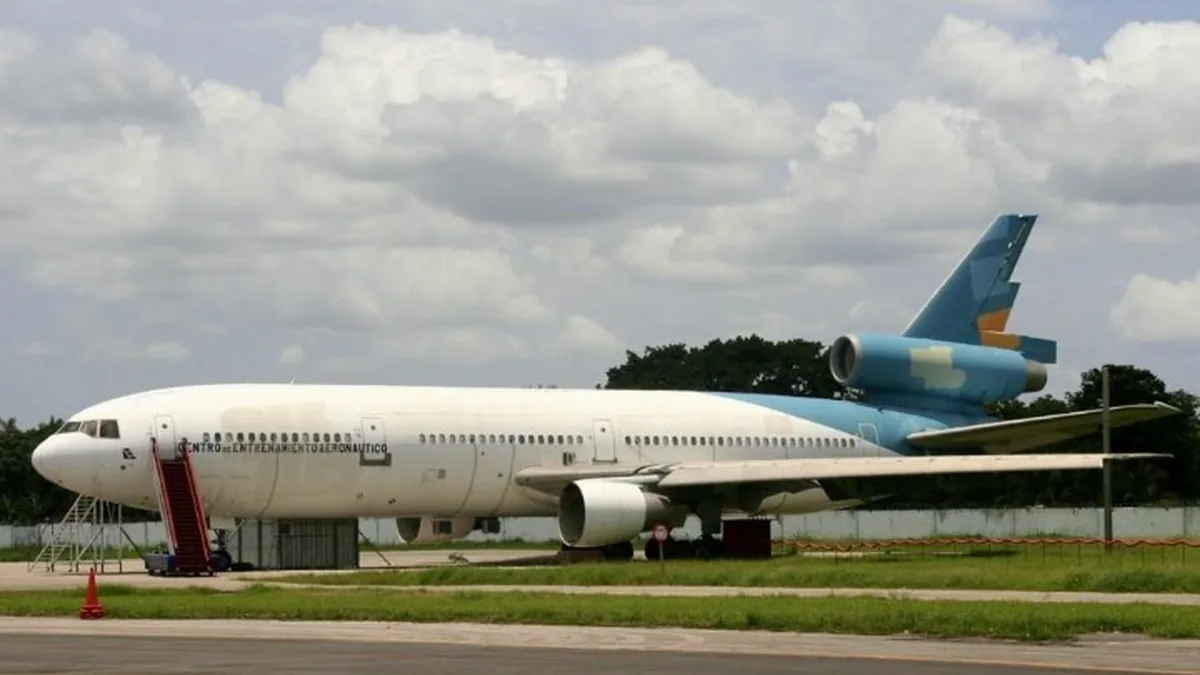 Air Lib'in Emektar DC-10'u Havana'da Havacılık Mirasını Yaşatıyor