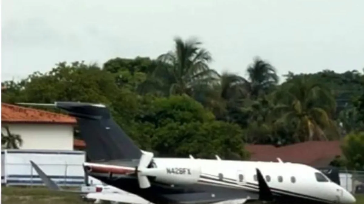 Flexjet'in Praetor 500 Jeti Miami'de Pistten Çıktı