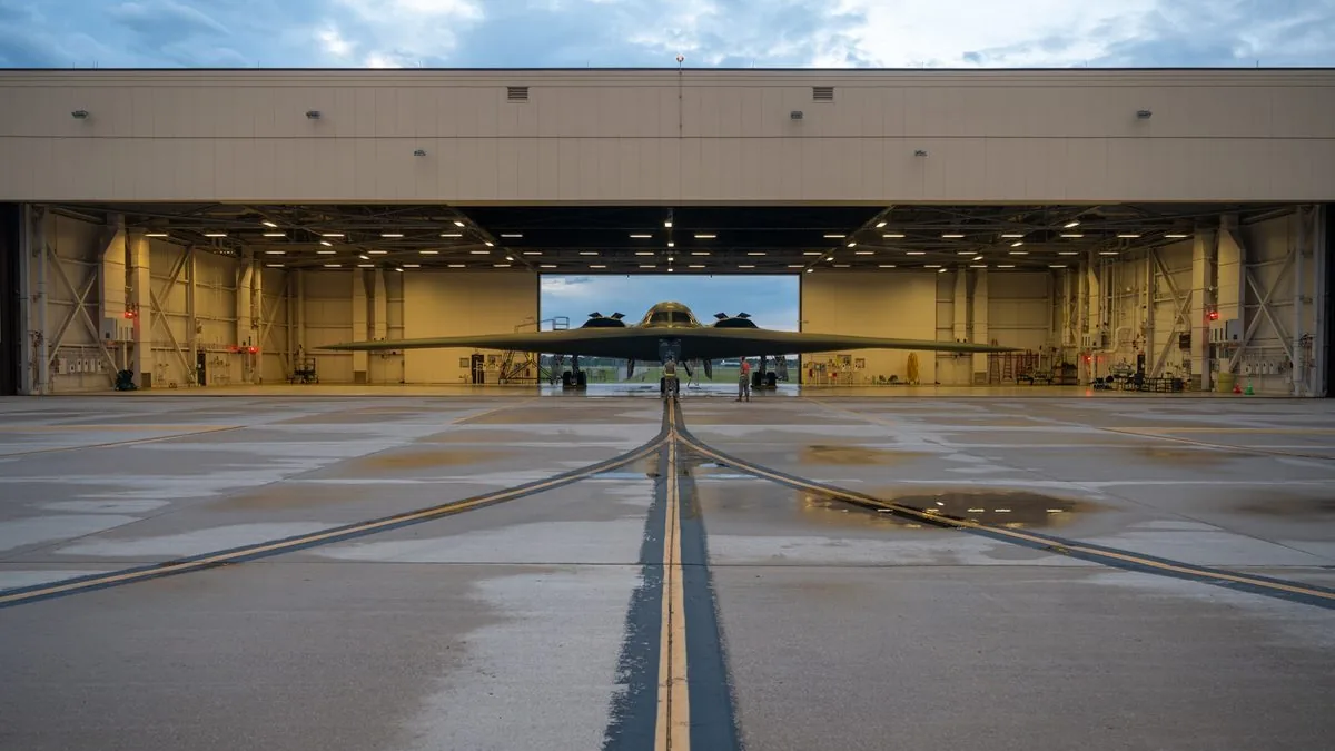 B-21 Raider'ların Hayalet Özelliği İçin Özel Hangar İnşa Ediliyor