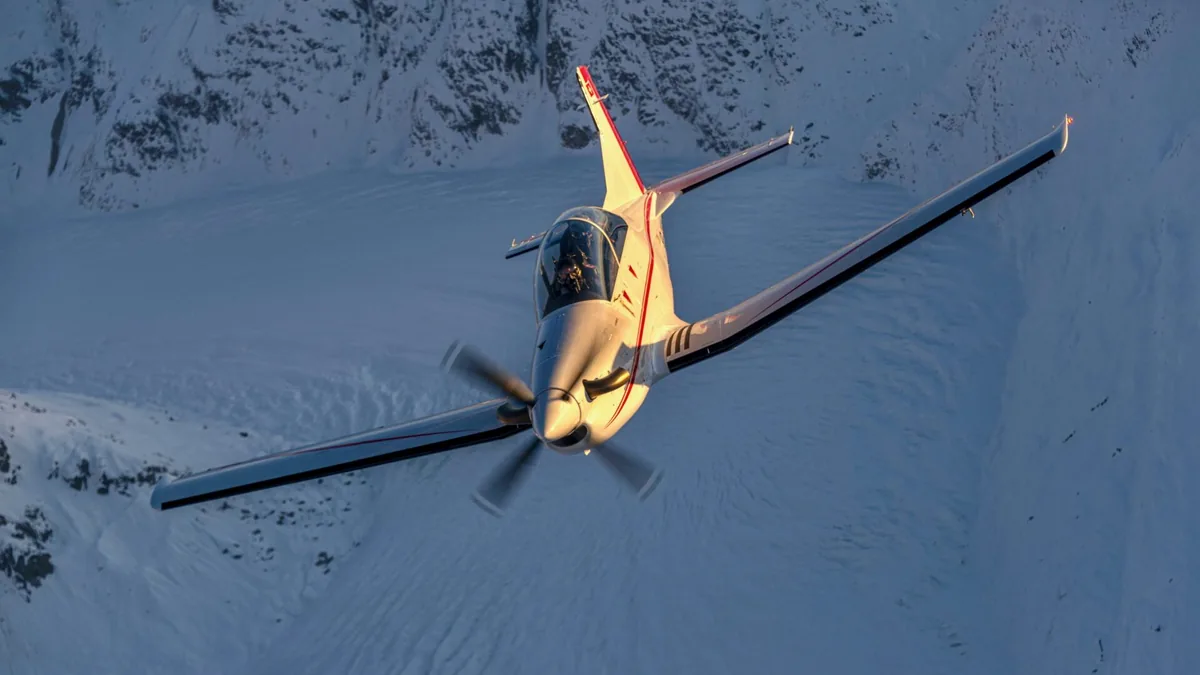 Hollanda'nın İlk Pilatus PC-7 MKX'i İlk Uçuşunu Tamamladı
