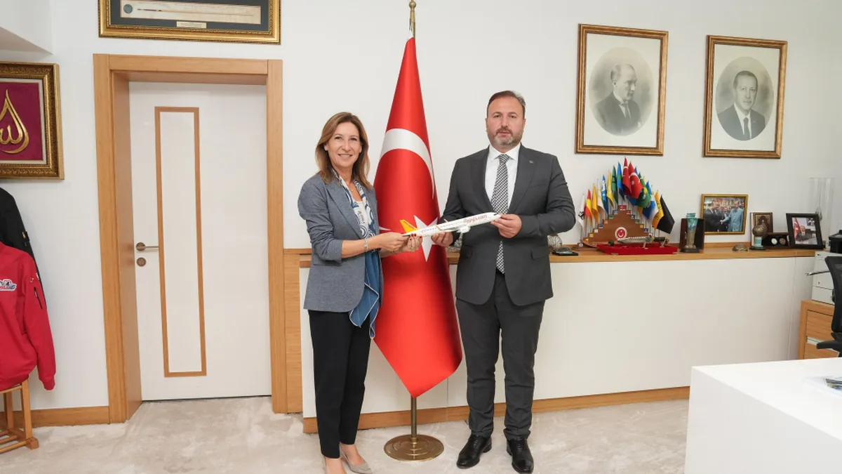 DHMİ ve Pegasus Liderleri Havacılık Gündemini Değerlendirdi