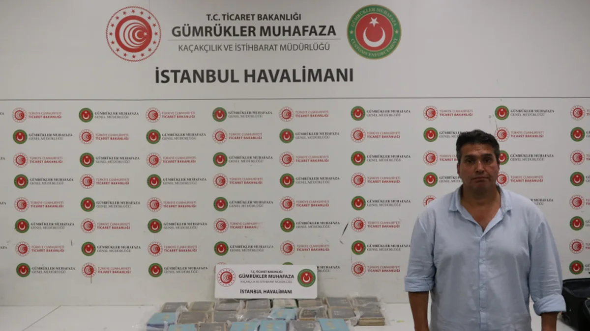 İstanbul Havalimanı'nda Pilot Kıyafetli Kurye Firarı Sonrası Büyük Kokain Operasyonu