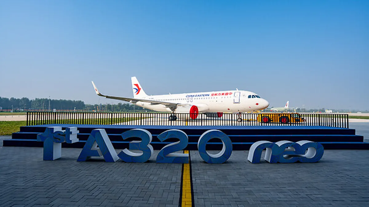 Airbus, Çin'deki İkinci A320 Hattından İlk Uçağı Teslim Etti