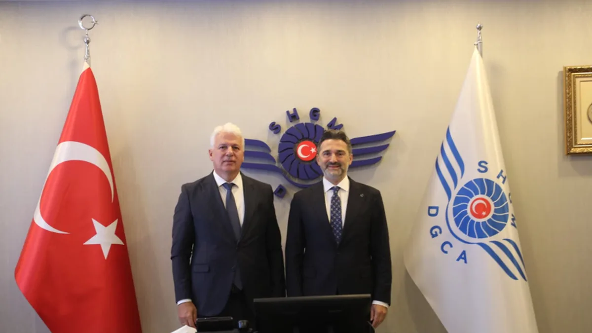 THY ve Bağlı Şirket Yöneticileri SHGM'de Türk Sivil Havacılığını Ele Aldı