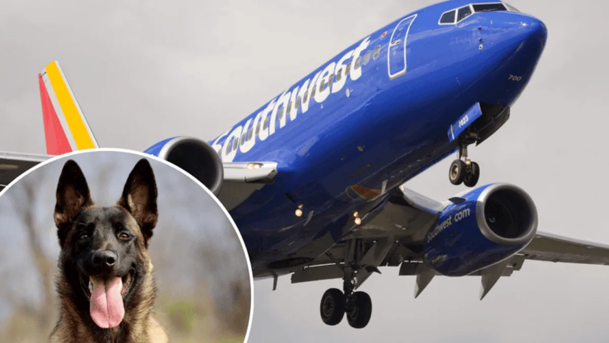 Southwest Uçuşunda Köpek Krizi: Kabinde Zor Anlar Yaşandı