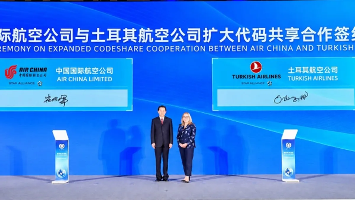 THY ve Air China Kod Paylaşımını Genişletti: Yeni Destinasyonlar Yolda
