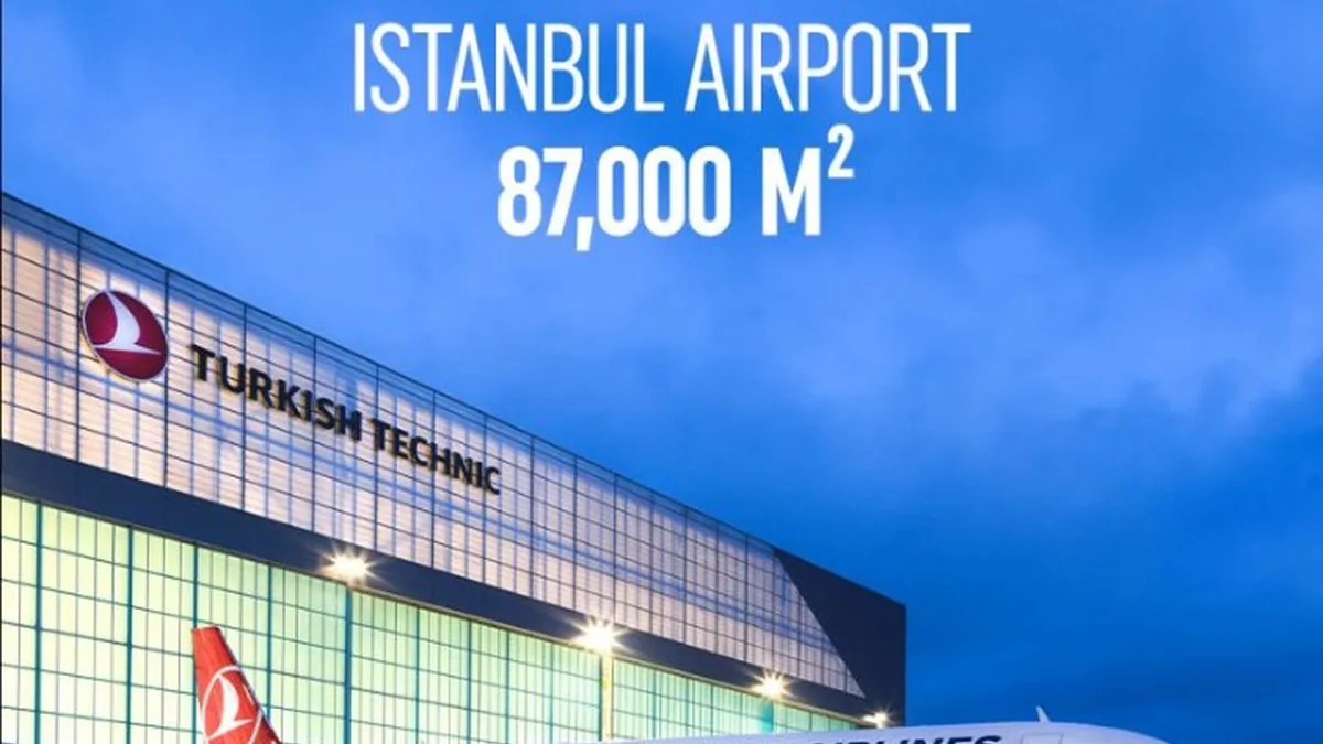 Turkish Technic İstanbul'u Dev MRO Üssü Yaptı: Kapasite 600 Bin Metrekareyi Aştı
