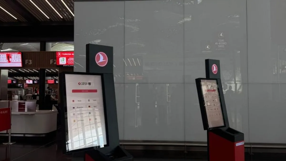 THY'den İstanbul Havalimanı'na Yerli ve Milli Self-Servis Kiosk Hamlesi