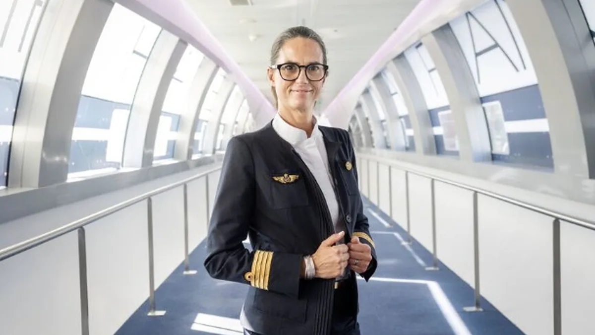 Papa Léon XIV'ün Fransa Uçuşlarında Kadın Kaptan Pilot Görevde
