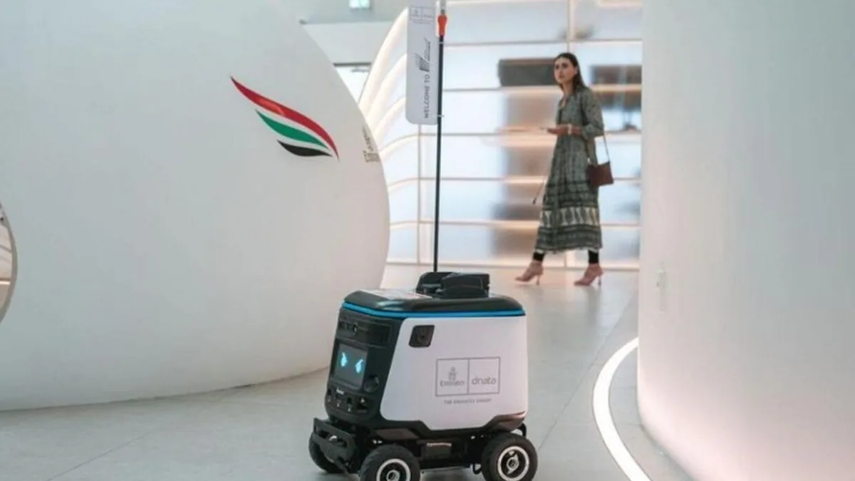Emirates'ten Otonom Robotlarla Check-in ve Bagaj Devrimi